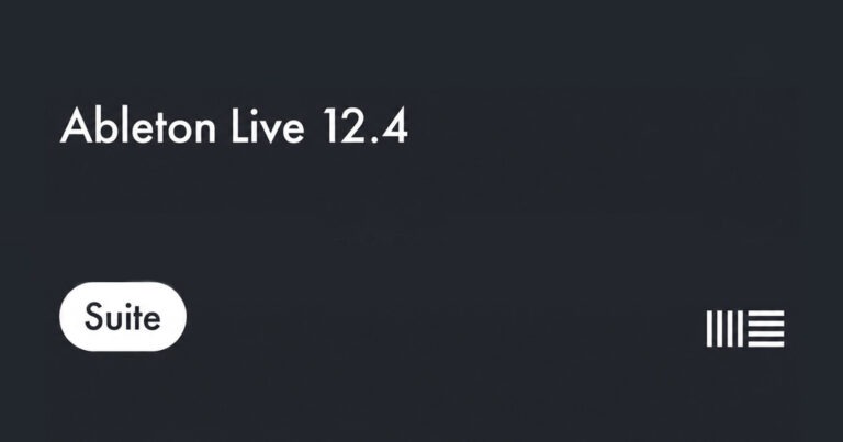 Ableton live 12.4 update